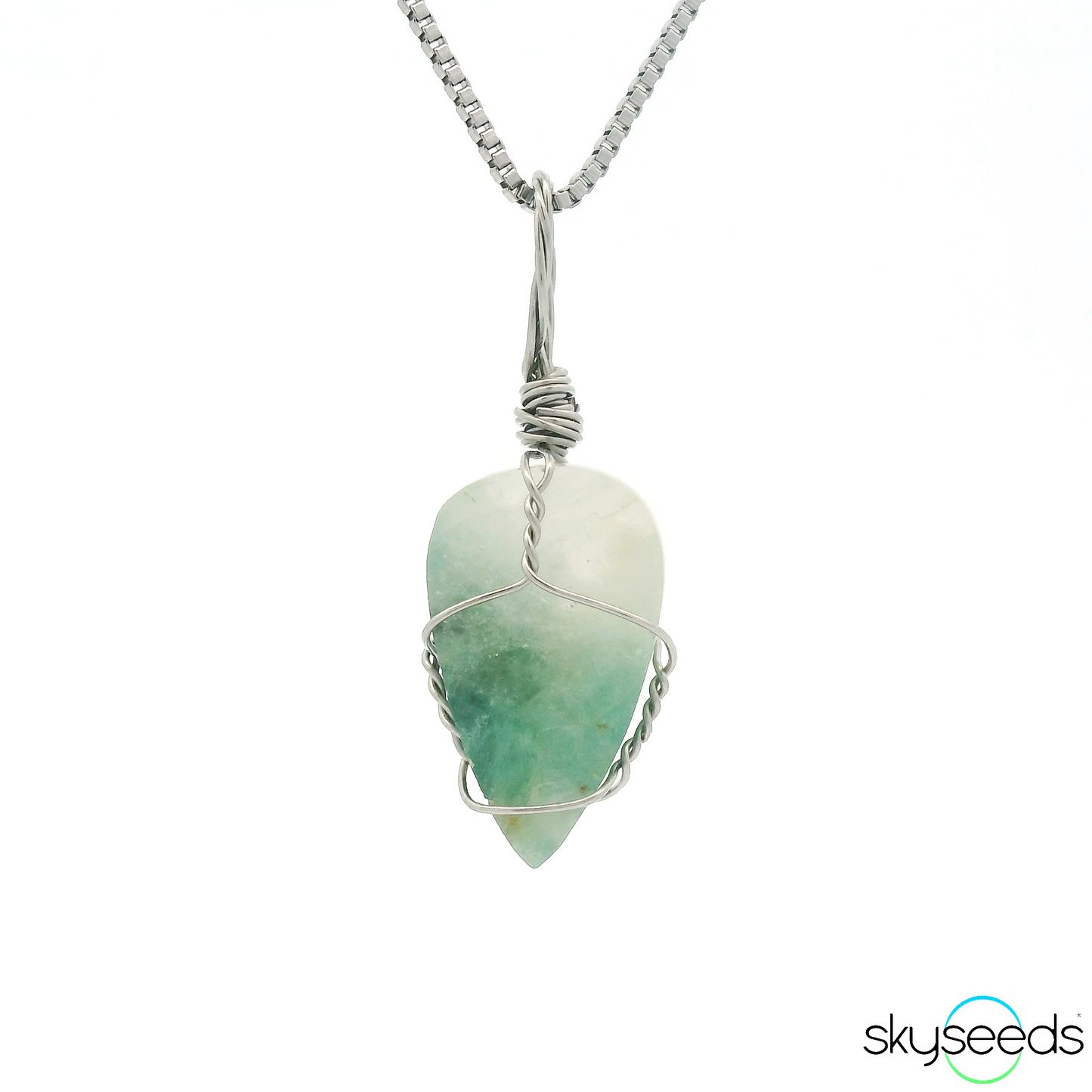 
                  
                    Emerald in Quartz Pendant
                  
                