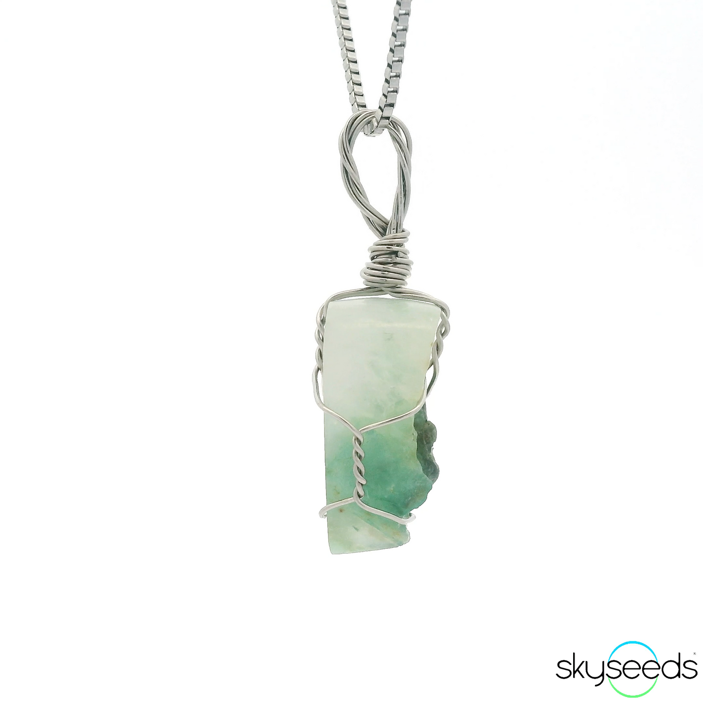 
                  
                    Emerald in Quartz Pendant
                  
                