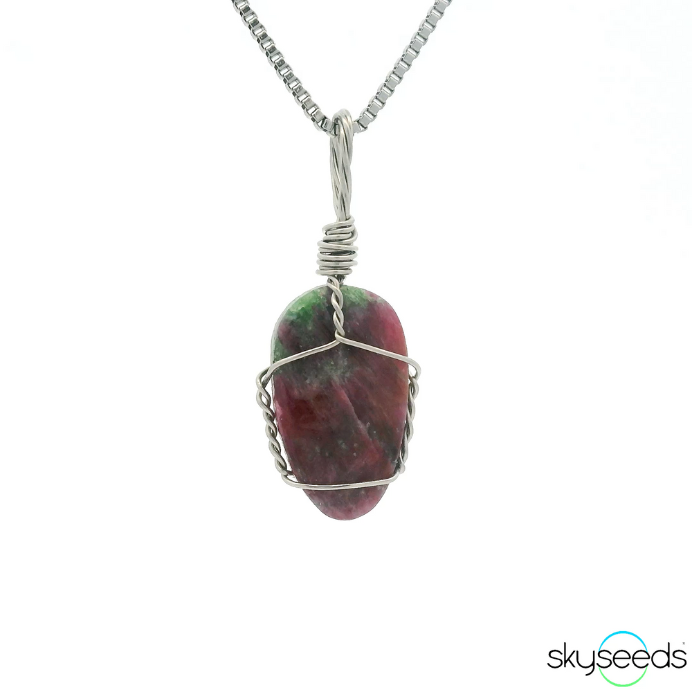 
                  
                    Ruby and Zoisite Pendant
                  
                