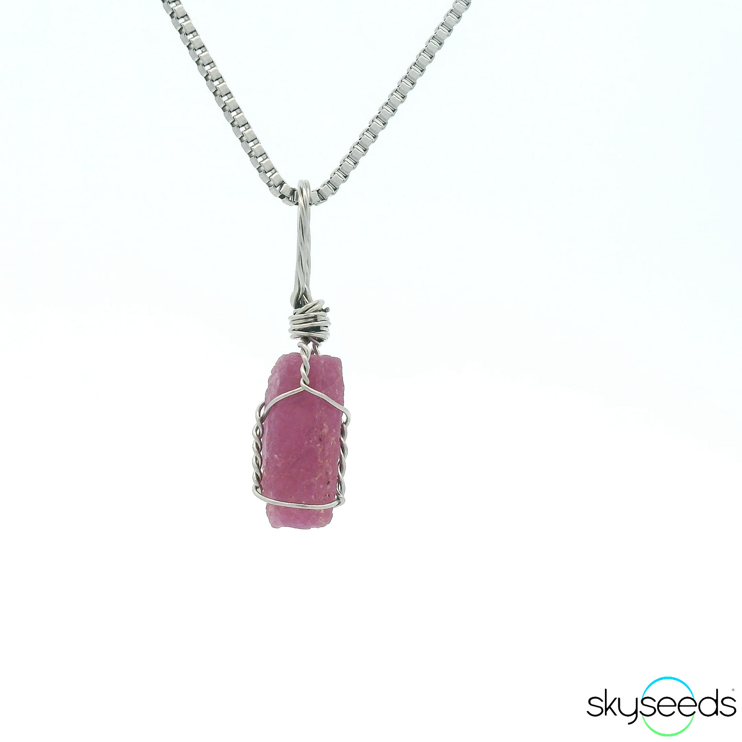 
                  
                    Raw Ruby Pendant
                  
                