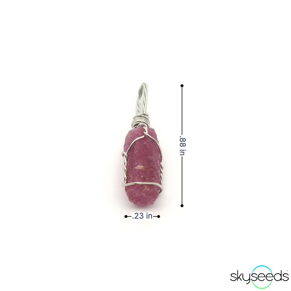 
                  
                    Raw Ruby Pendant
                  
                