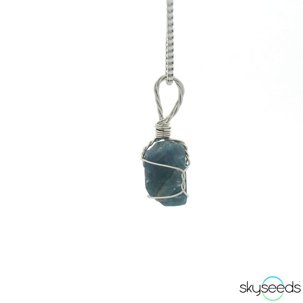 
                  
                    Raw Sapphire Pendant
                  
                