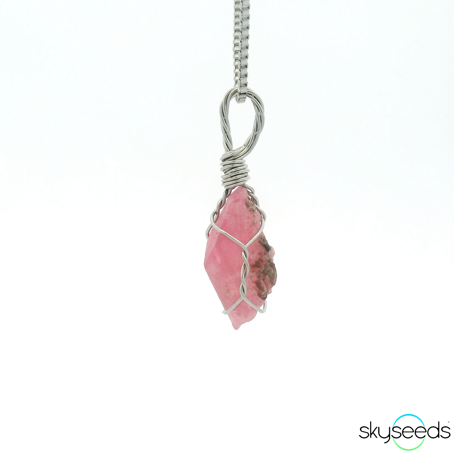 
                  
                    Raw Pink Tourmaline Pendant
                  
                