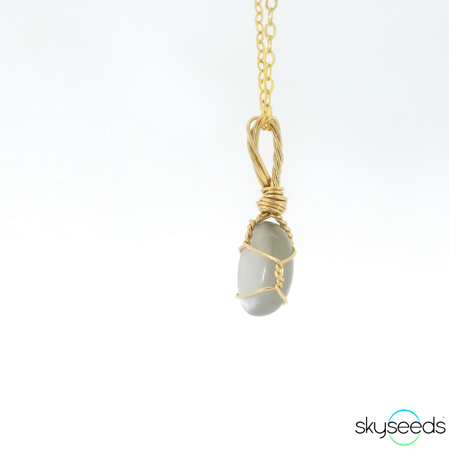 
                  
                    Gray Moonstone Pendant
                  
                