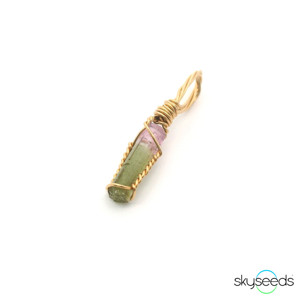 Watermelon Tourmaline Pendant