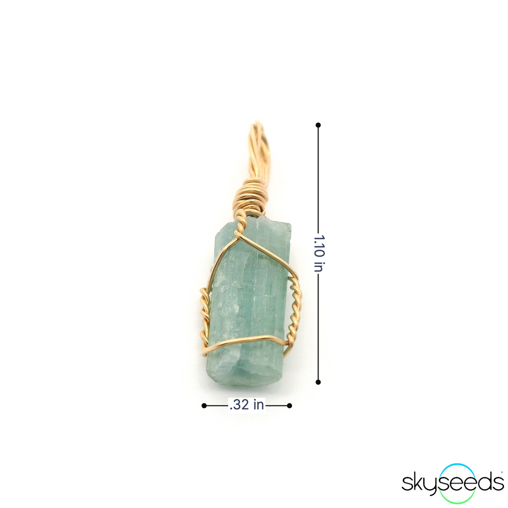 
                  
                    Blue Tourmaline Pendant
                  
                