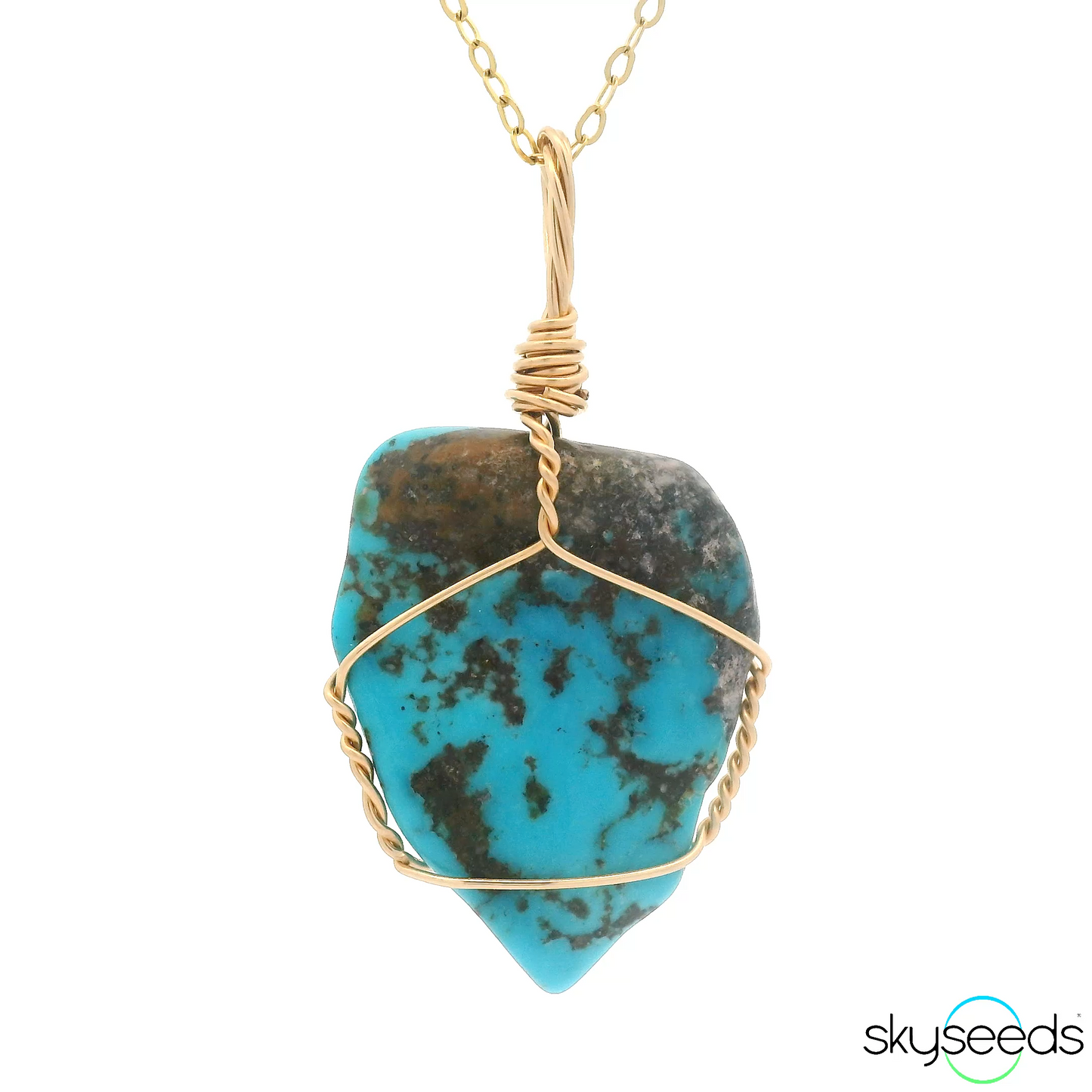 
                  
                    Turquoise Nugget Pendant
                  
                