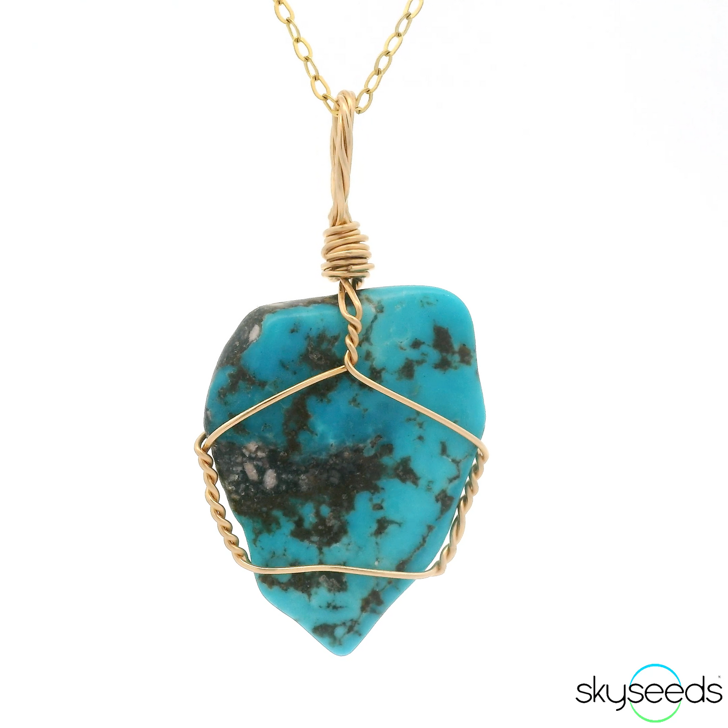 
                  
                    Turquoise Nugget Pendant
                  
                