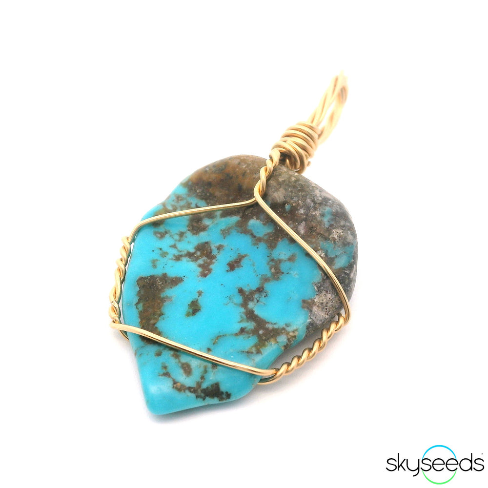 Turquoise Nugget Pendant