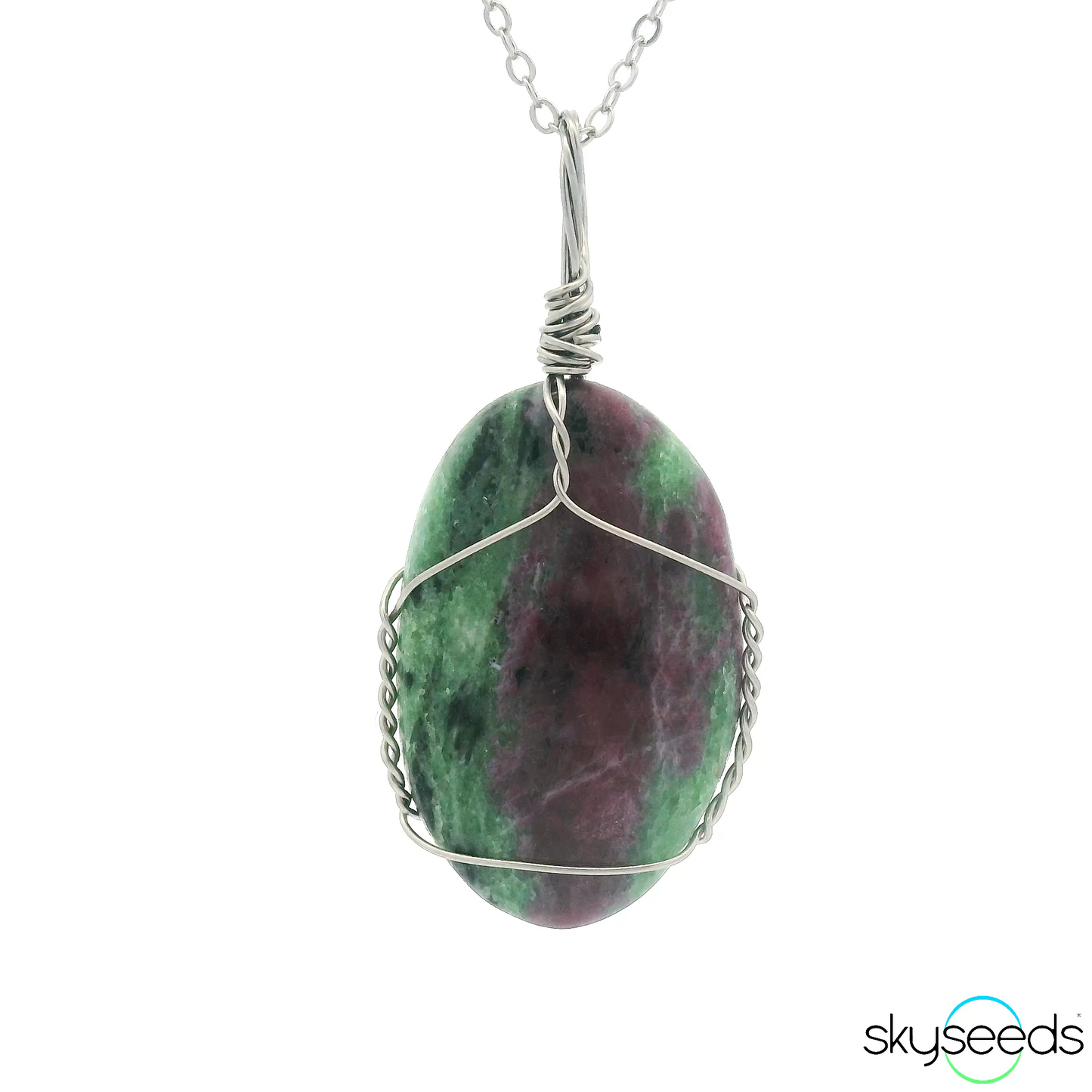 
                  
                    Ruby Zoisite Pendant
                  
                