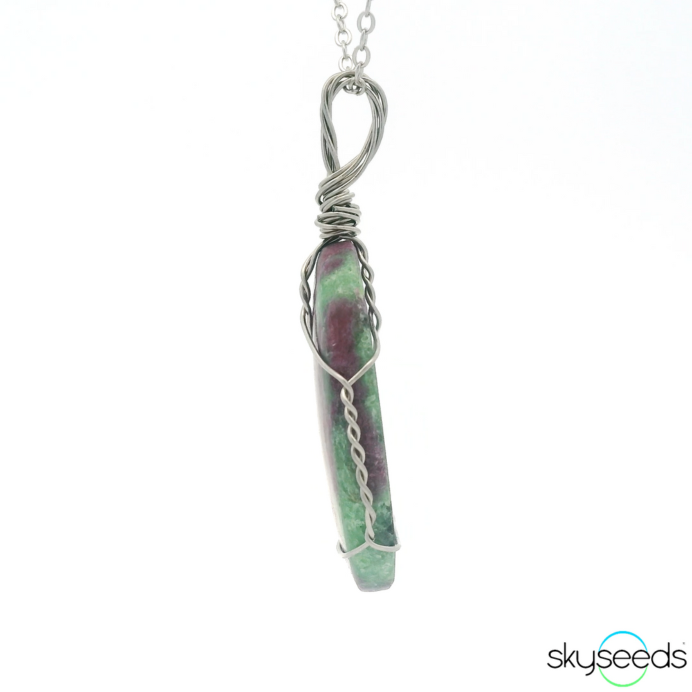 
                  
                    Ruby Zoisite Pendant
                  
                