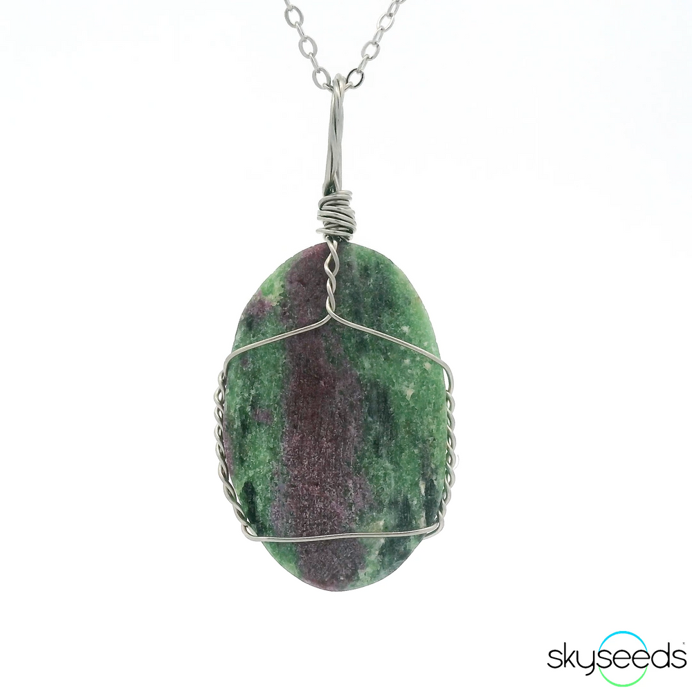 
                  
                    Ruby Zoisite Pendant
                  
                