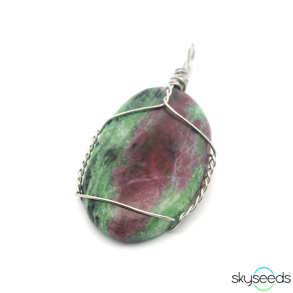 Ruby Zoisite Pendant