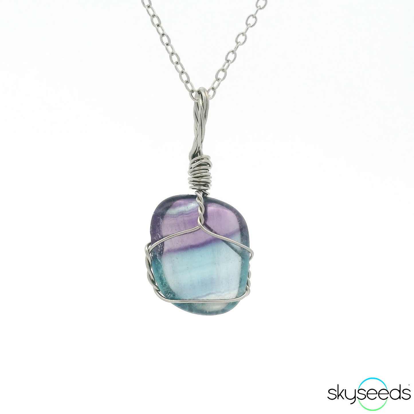 
                  
                    Rainbow Fluorite Pendant
                  
                