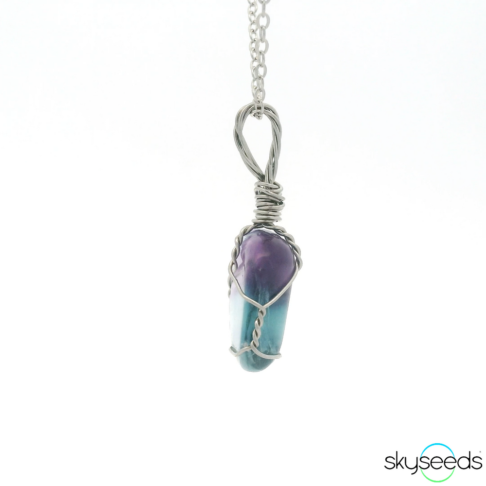 
                  
                    Rainbow Fluorite Pendant
                  
                