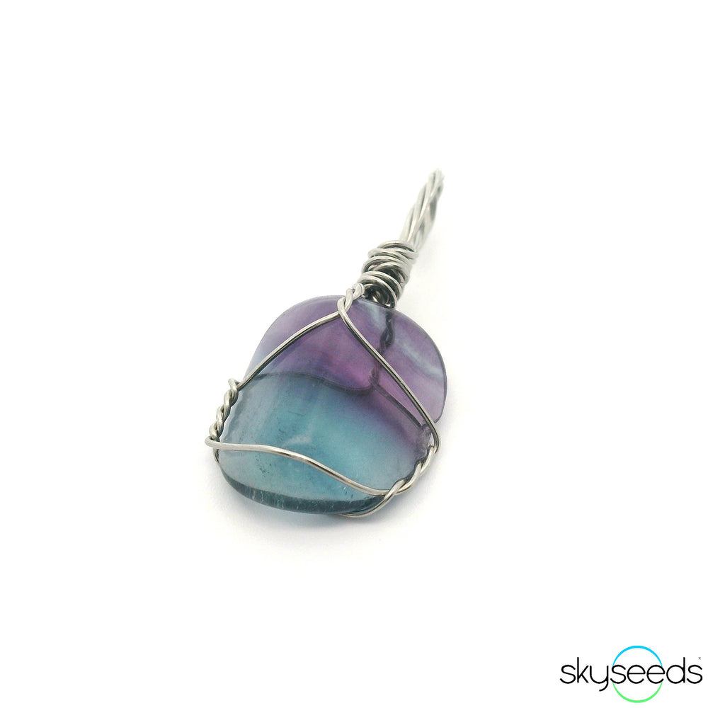 Rainbow Fluorite Pendant