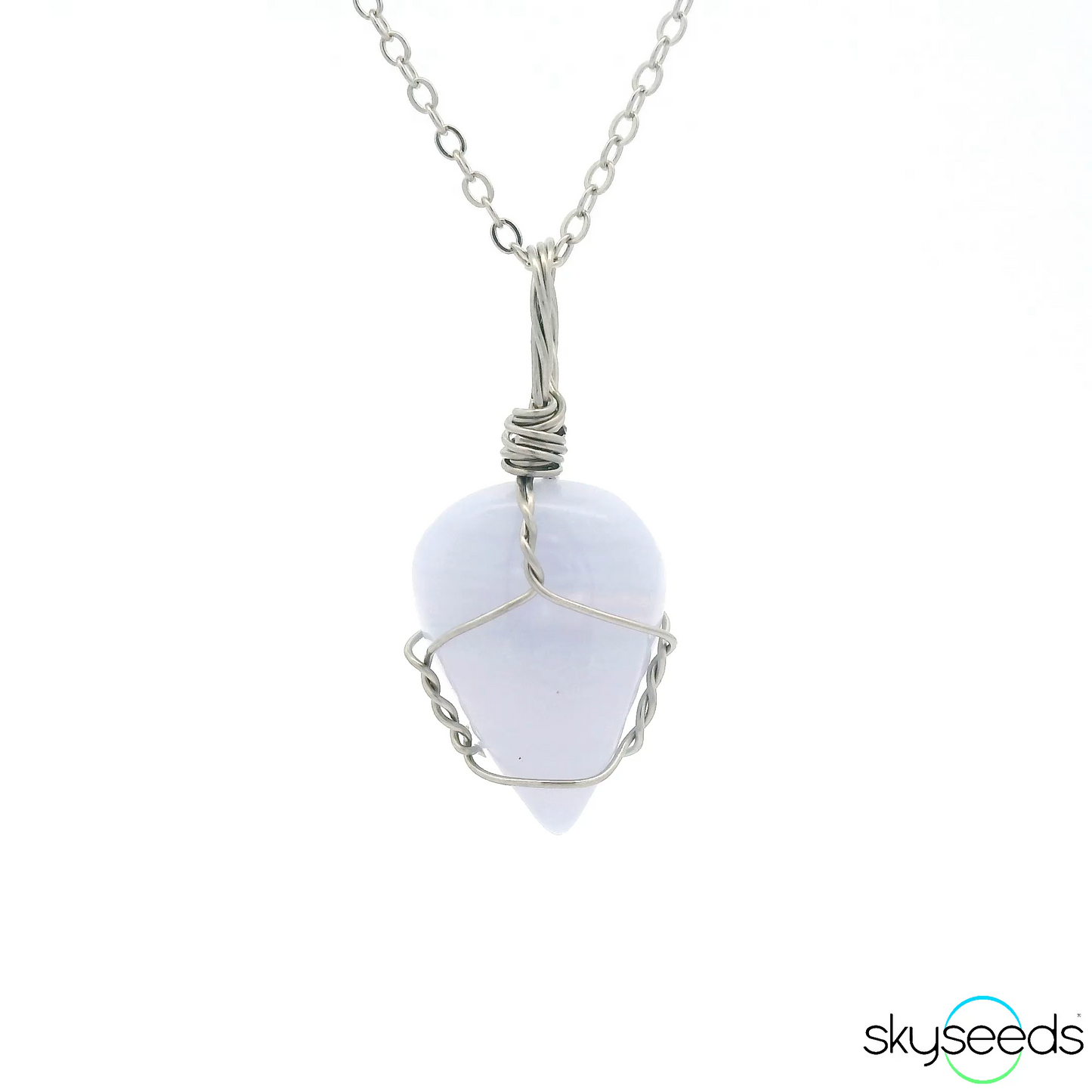 
                  
                    Blue Lace Agate Pendant
                  
                