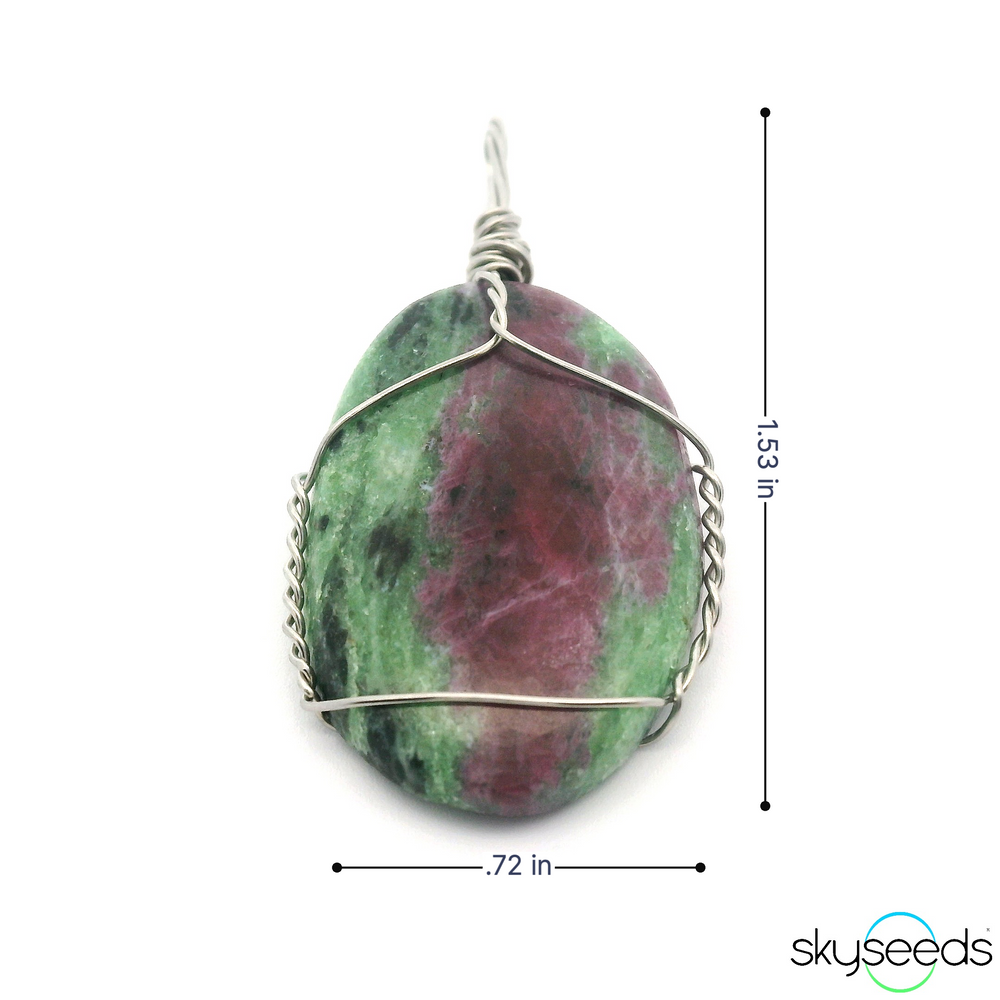 
                  
                    Ruby Zoisite Pendant
                  
                