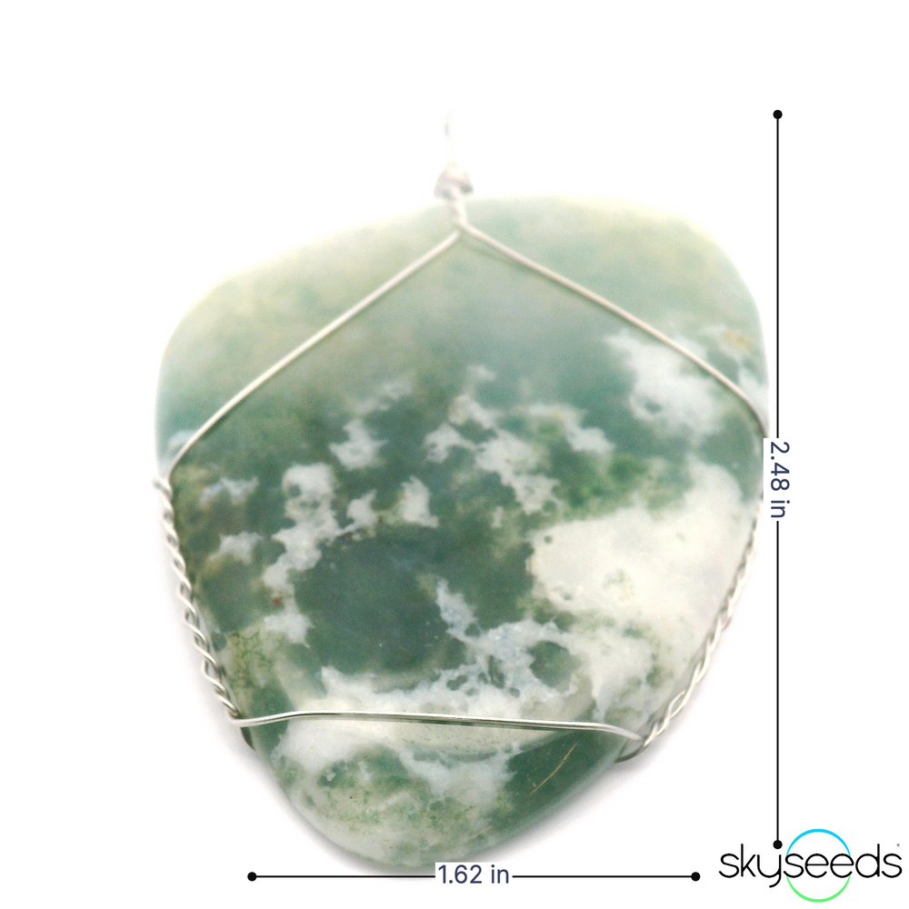 
                  
                    Moss Agate Pendant
                  
                