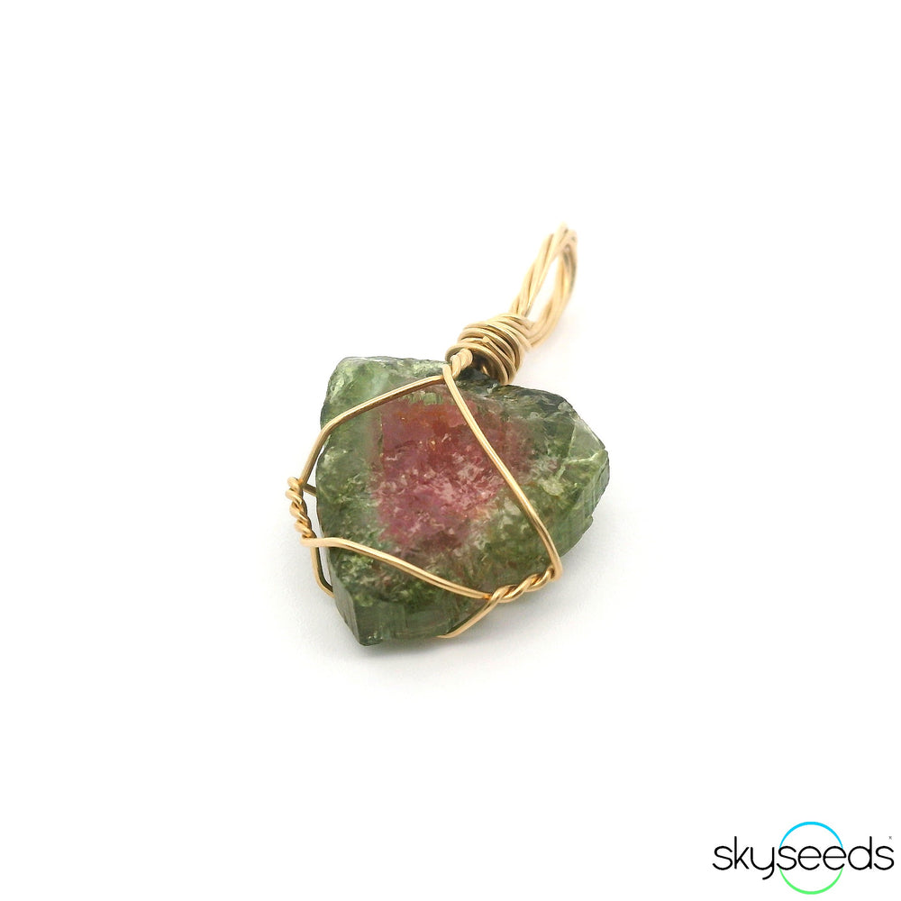 Watermelon Tourmaline Pendant