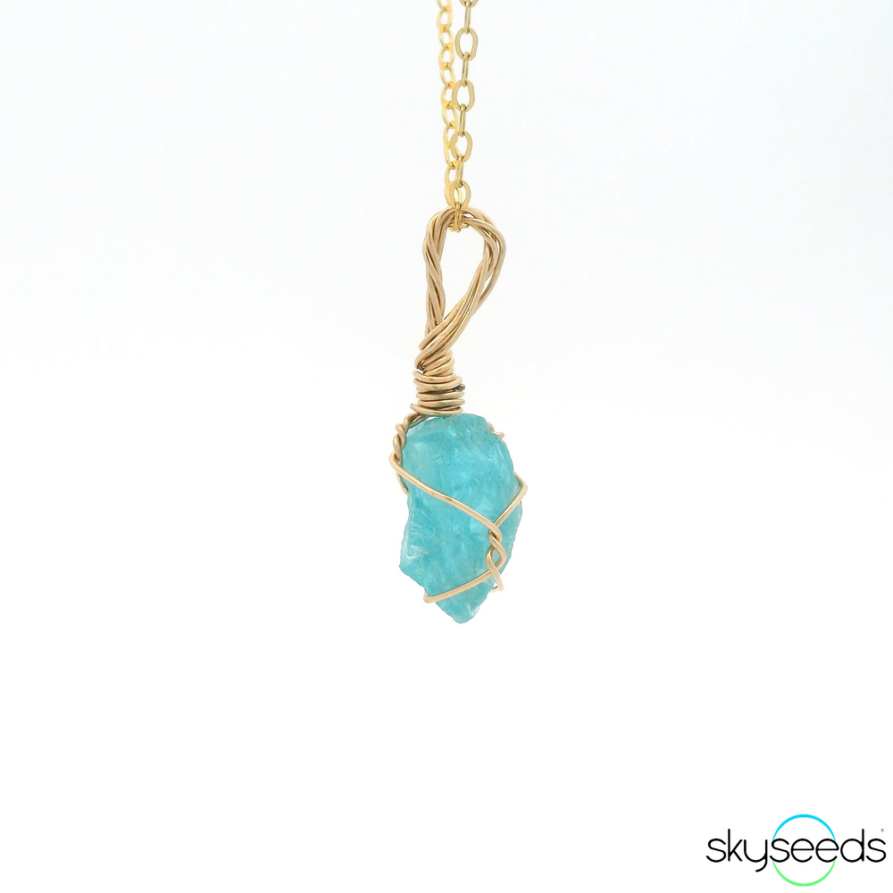 
                  
                    Blue Apatite Pendant
                  
                