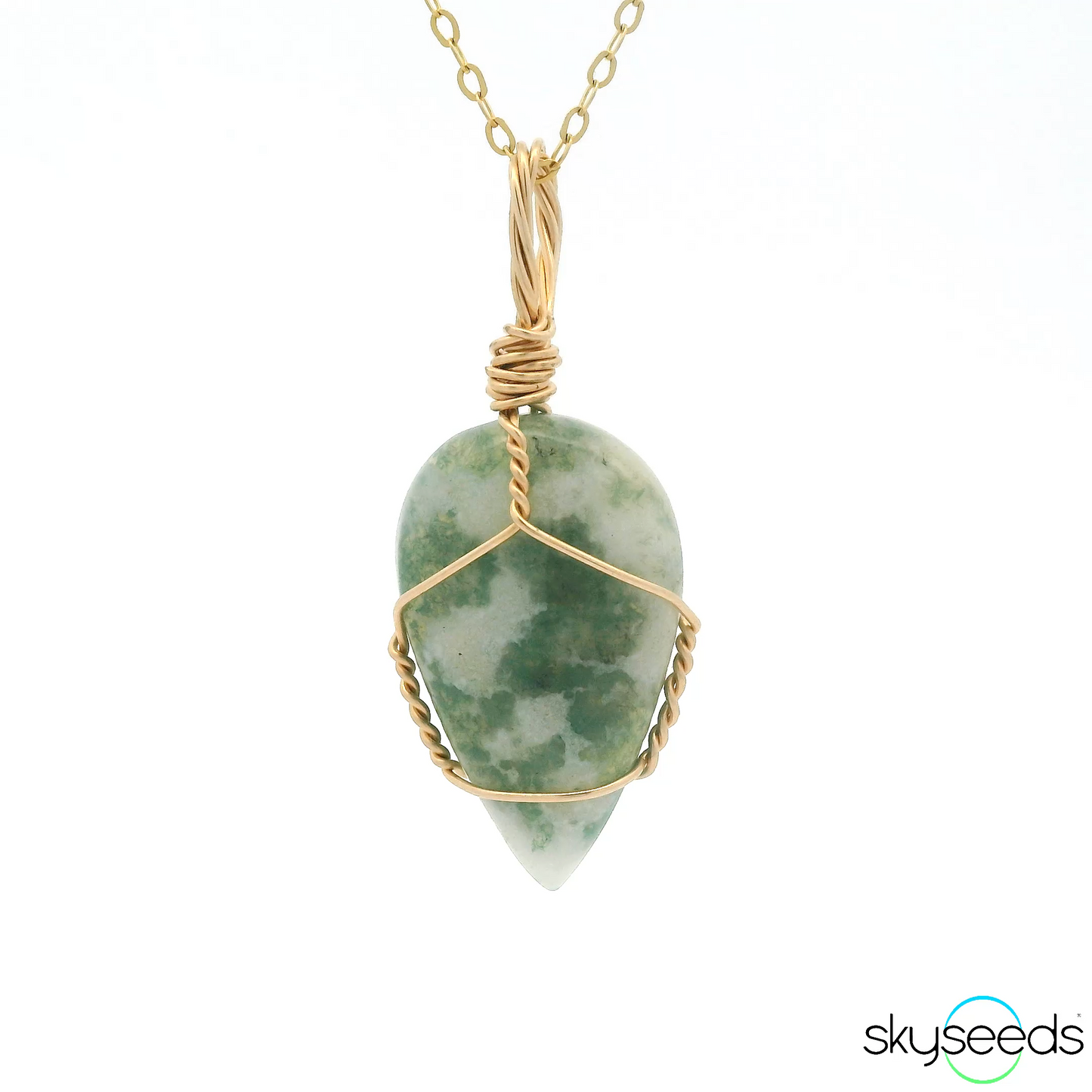 
                  
                    Moss Agate Pendant
                  
                