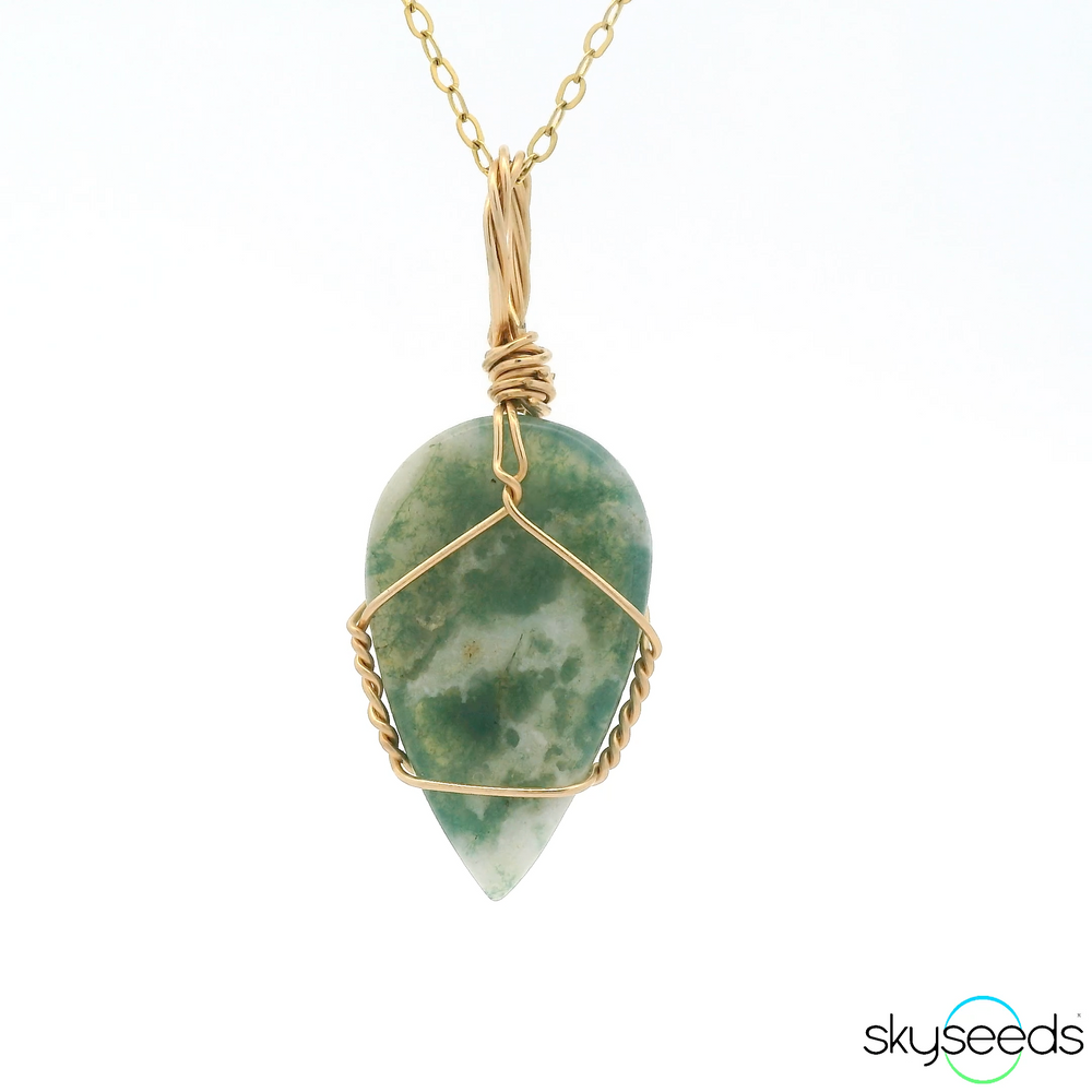 
                  
                    Moss Agate Pendant
                  
                