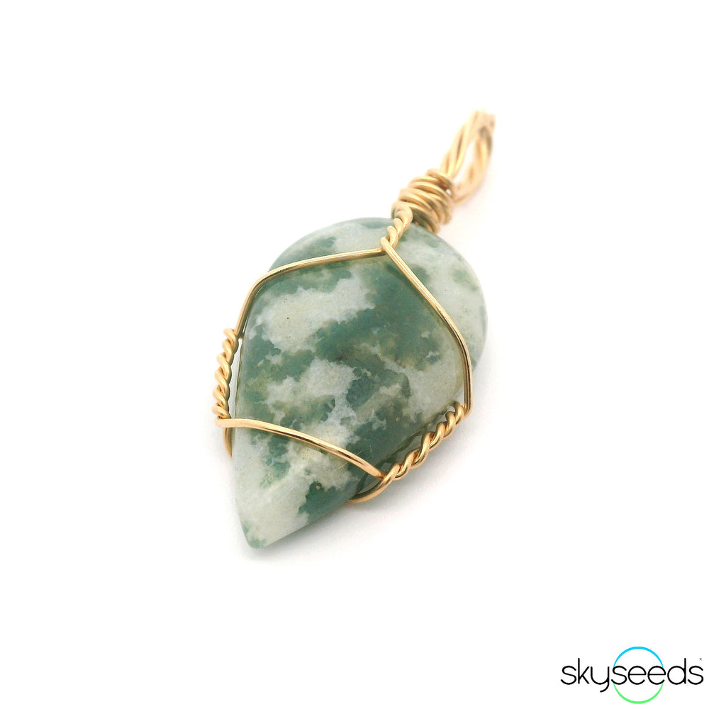 Moss Agate Pendant