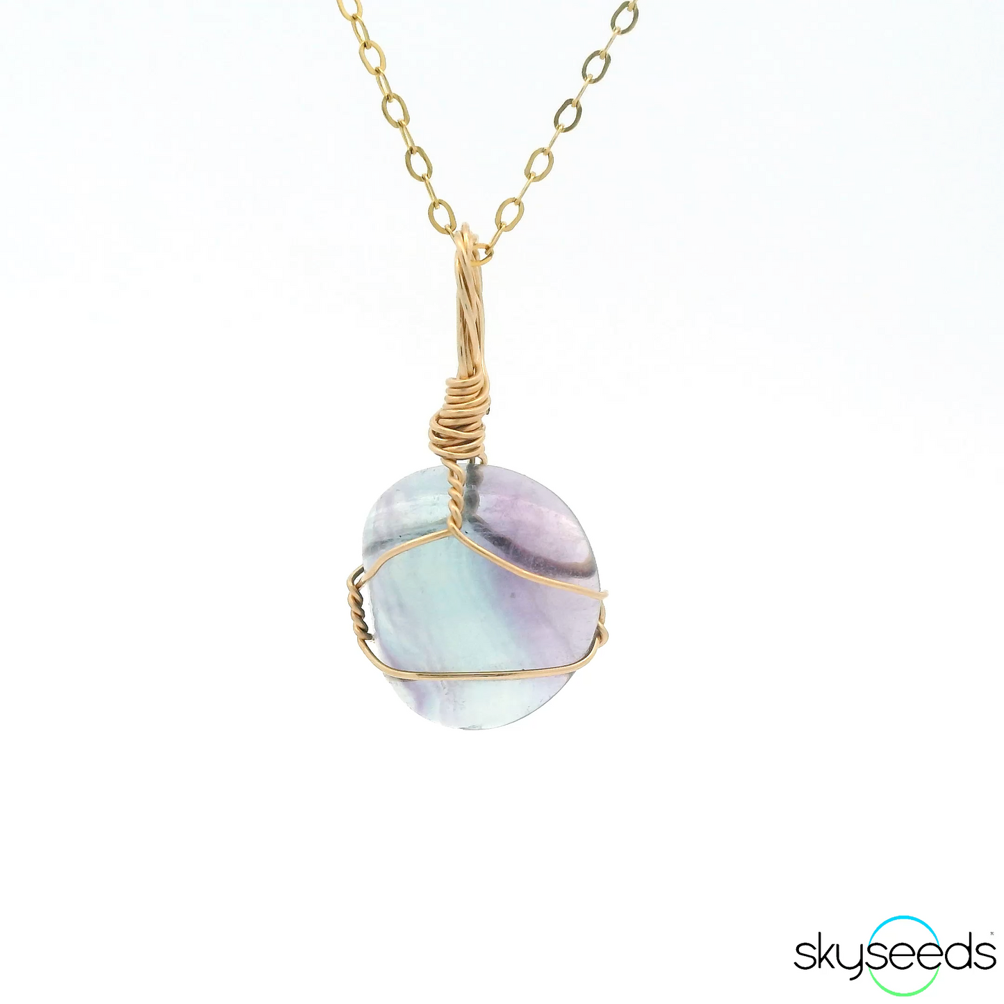 
                  
                    Rainbow Fluorite Pendant
                  
                