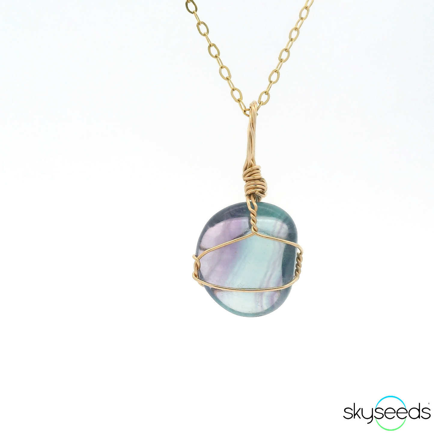 
                  
                    Rainbow Fluorite Pendant
                  
                