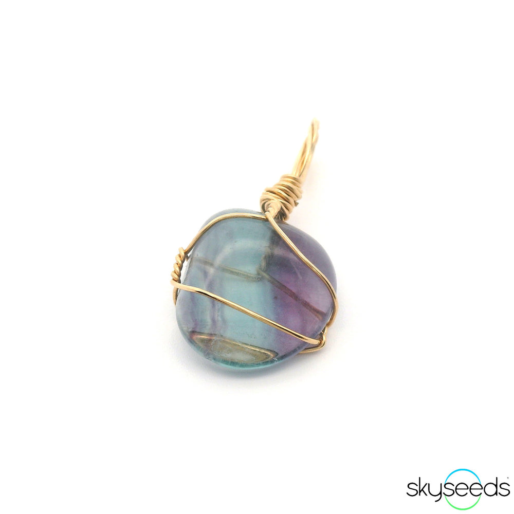 Rainbow Fluorite Pendant