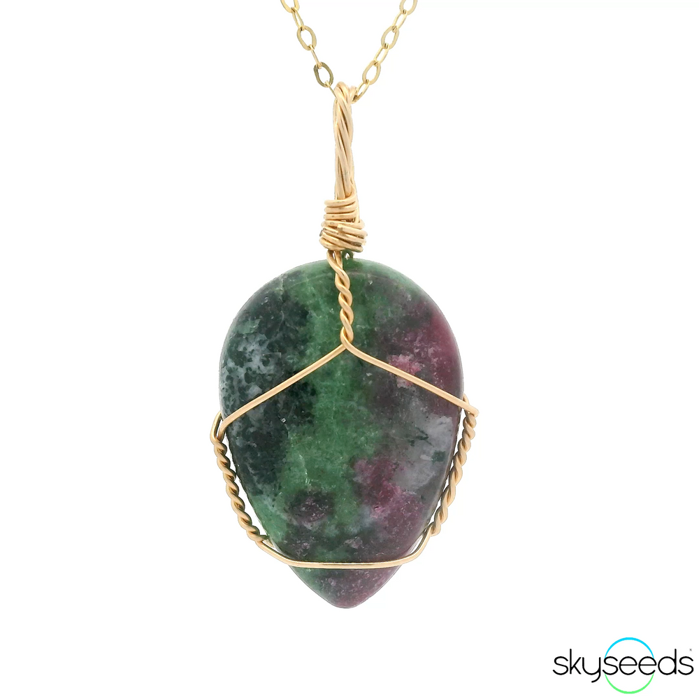 
                  
                    Ruby Zoisite Pendant
                  
                