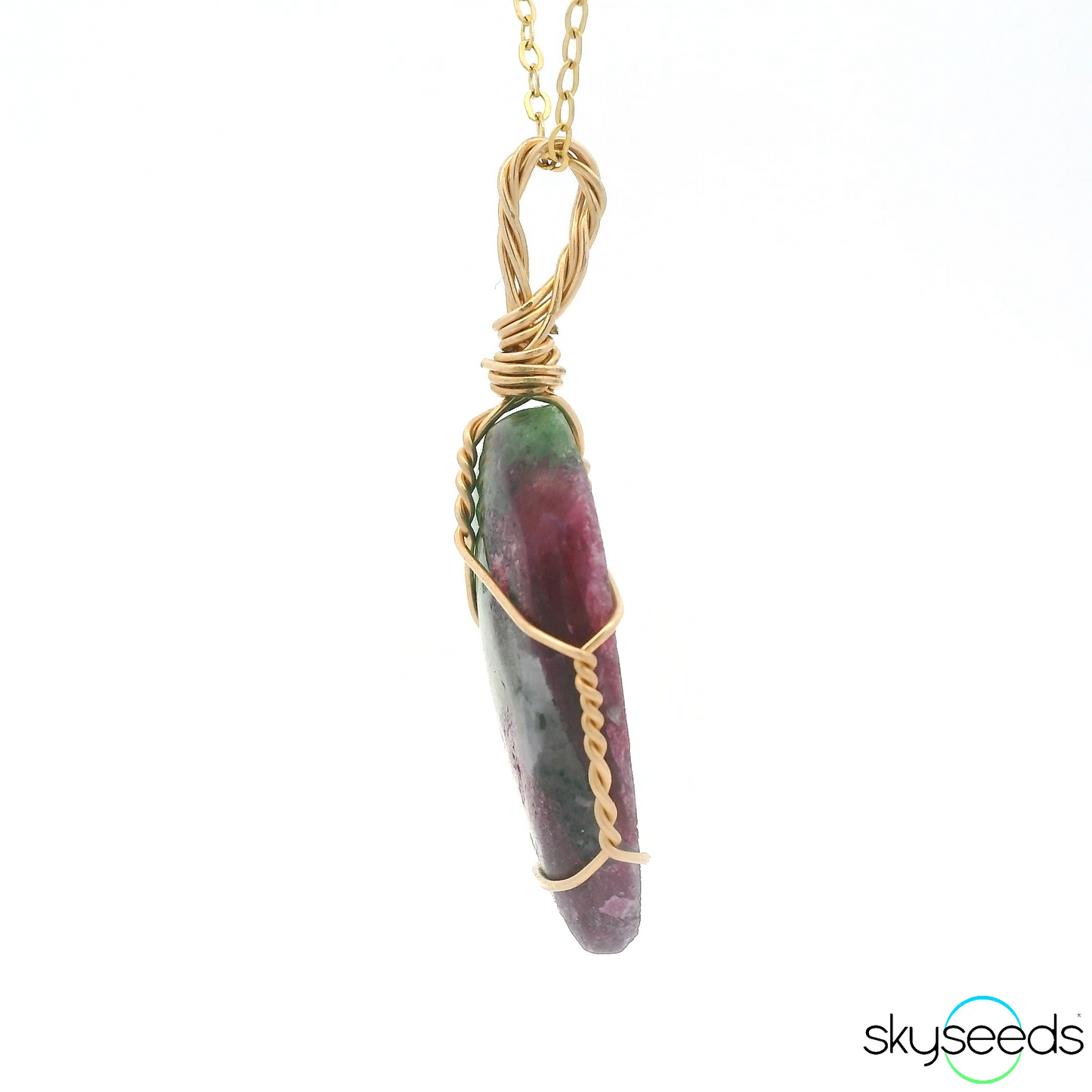 
                  
                    Ruby Zoisite Pendant
                  
                