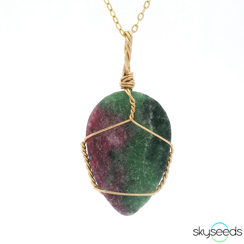 
                  
                    Ruby Zoisite Pendant
                  
                