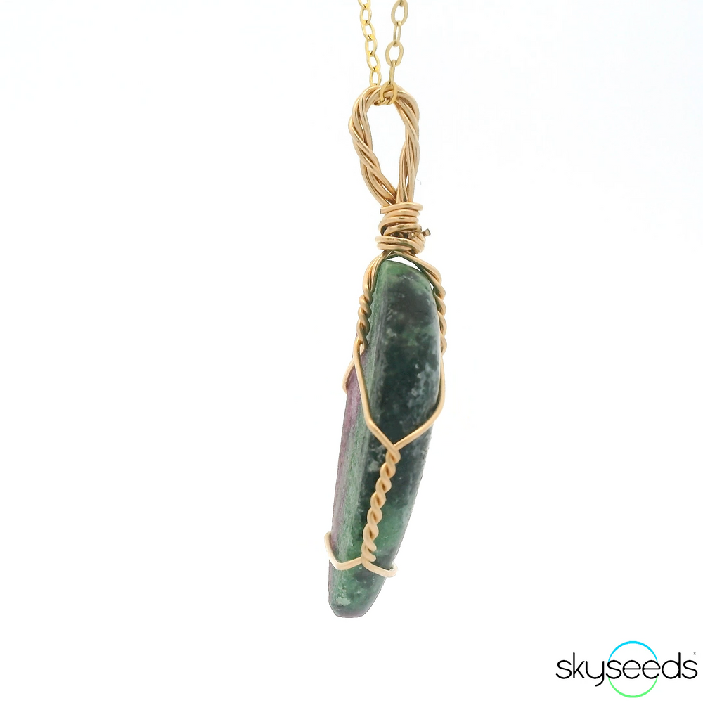 
                  
                    Ruby Zoisite Pendant
                  
                