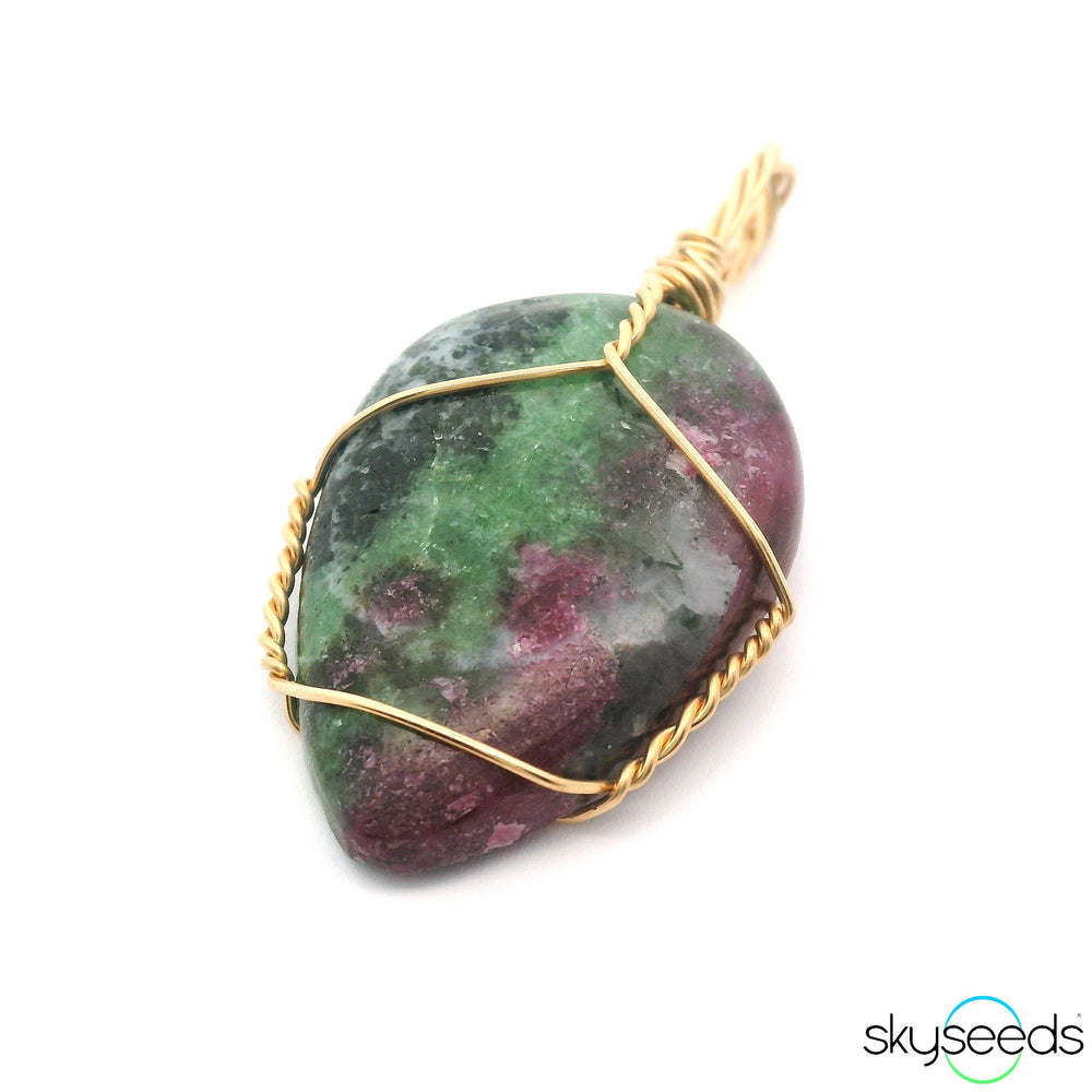 Ruby Zoisite Pendant