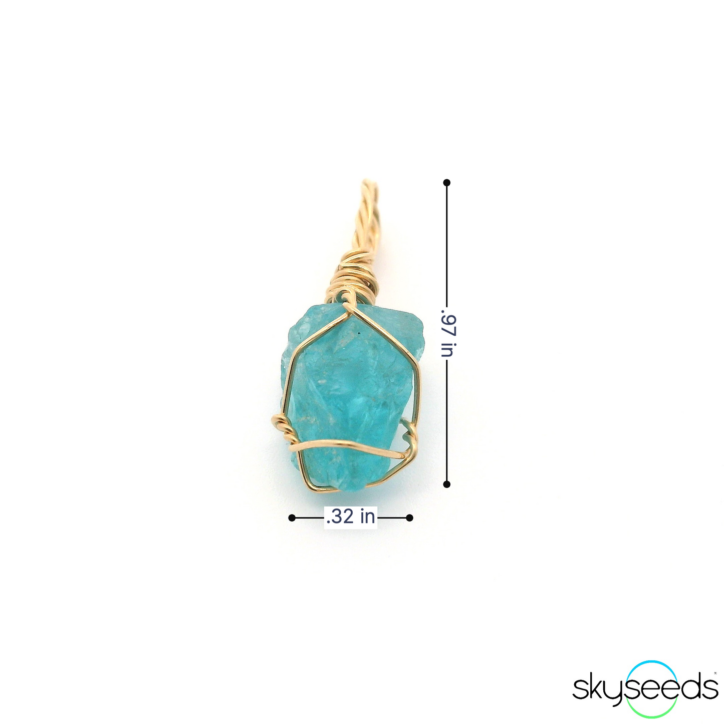 
                  
                    Blue Apatite Pendant
                  
                