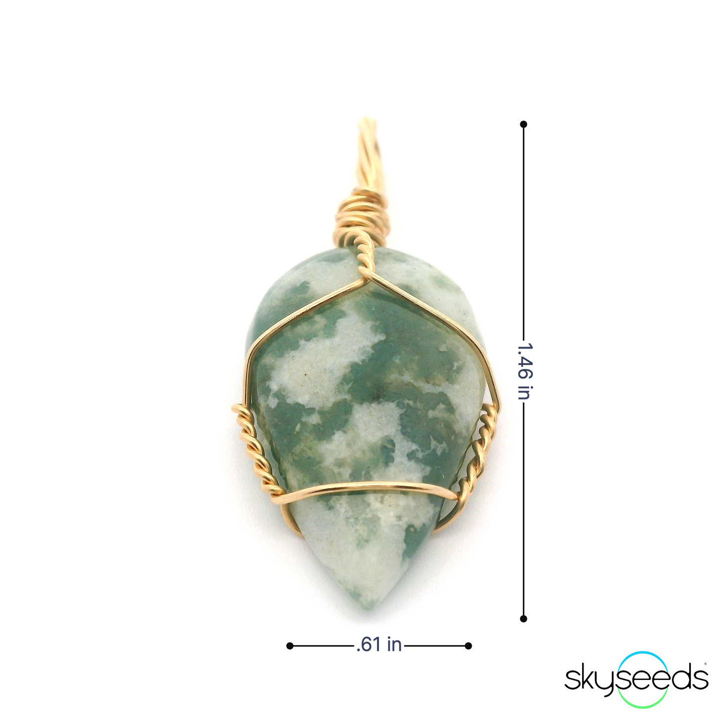 
                  
                    Moss Agate Pendant
                  
                