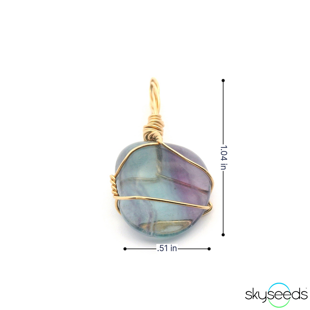 
                  
                    Rainbow Fluorite Pendant
                  
                