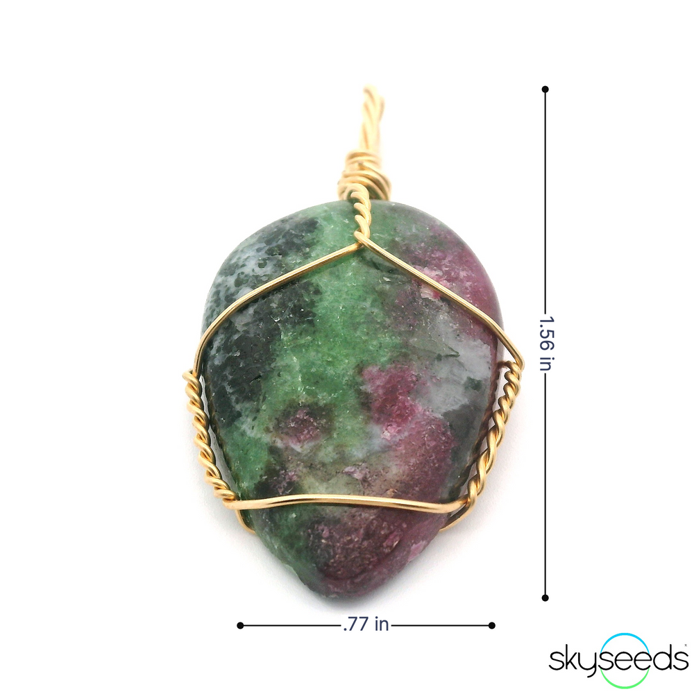 
                  
                    Ruby Zoisite Pendant
                  
                