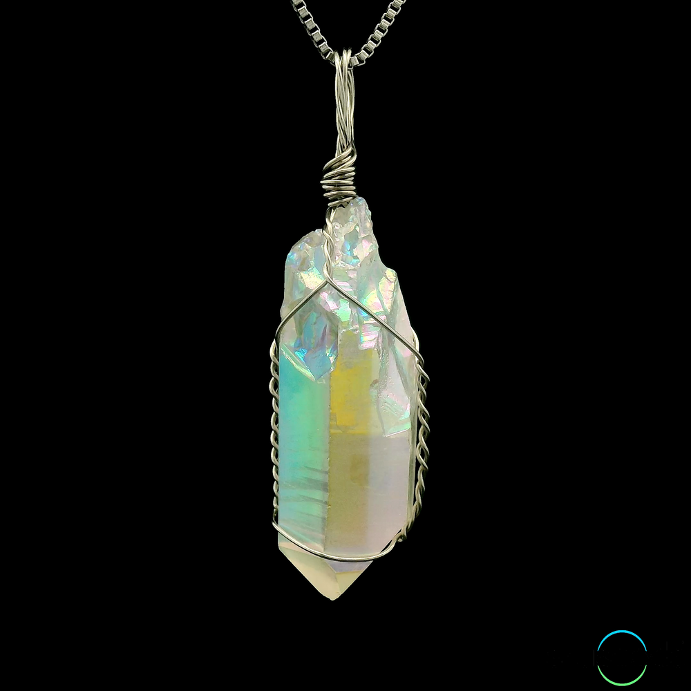 
                  
                    Angel Aura Quartz Pendant
                  
                