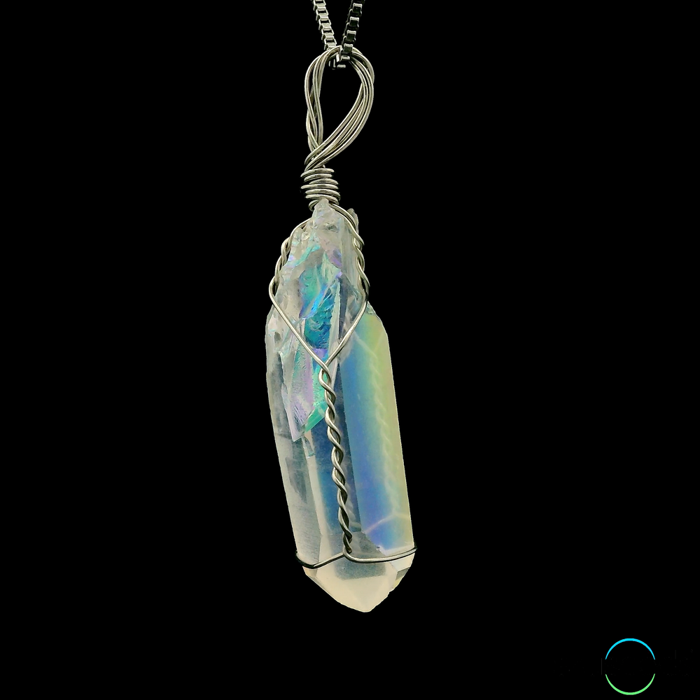 
                  
                    Angel Aura Quartz Pendant
                  
                