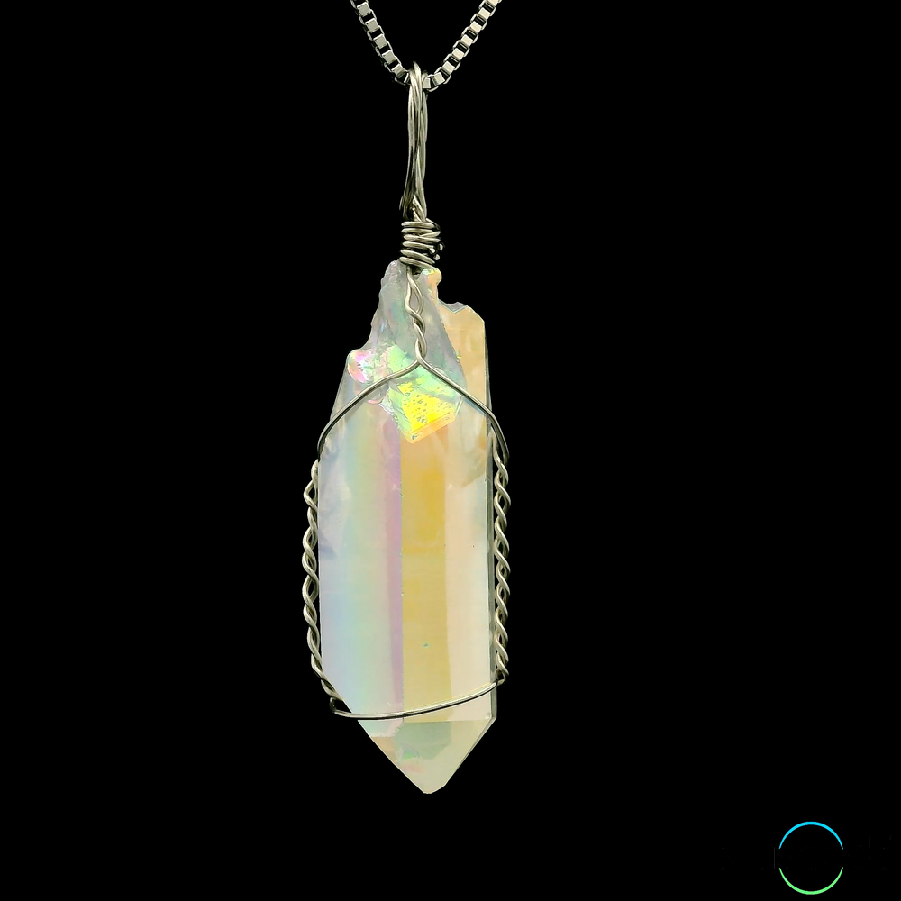 
                  
                    Angel Aura Quartz Pendant
                  
                