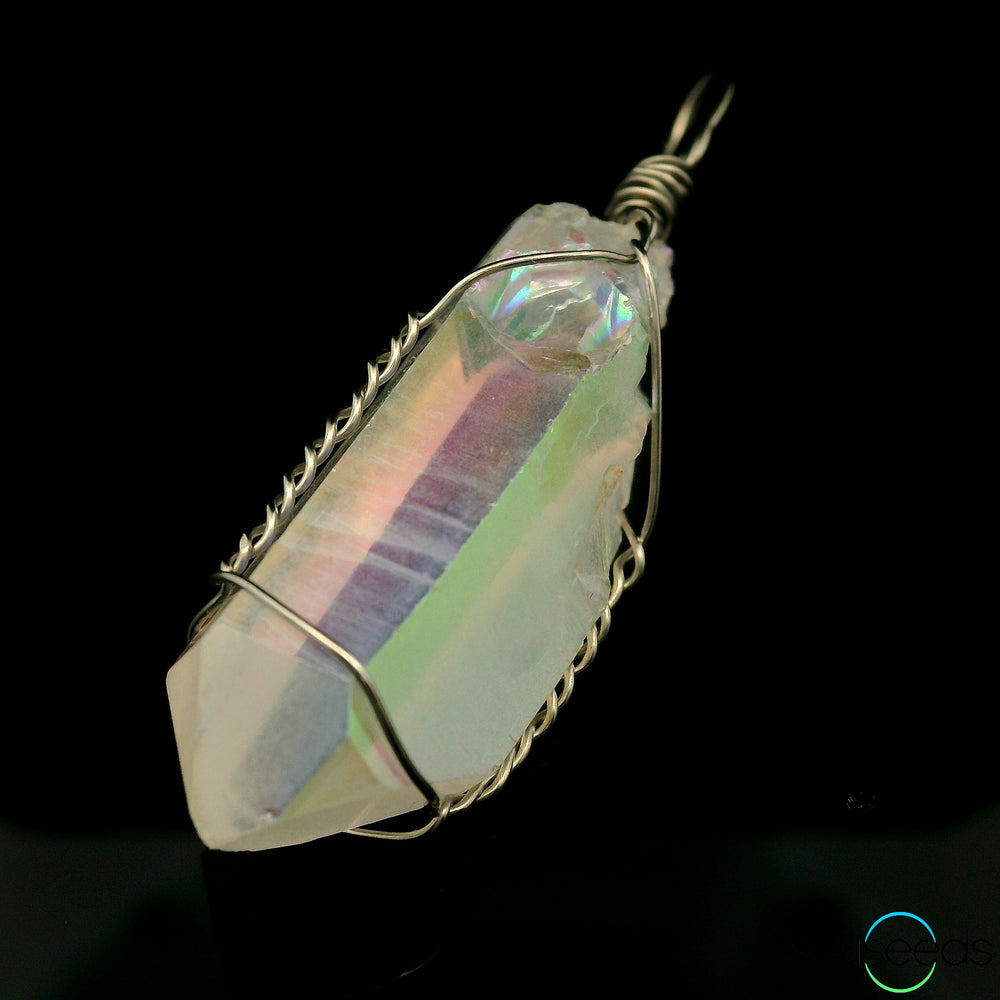 Angel Aura Quartz Pendant