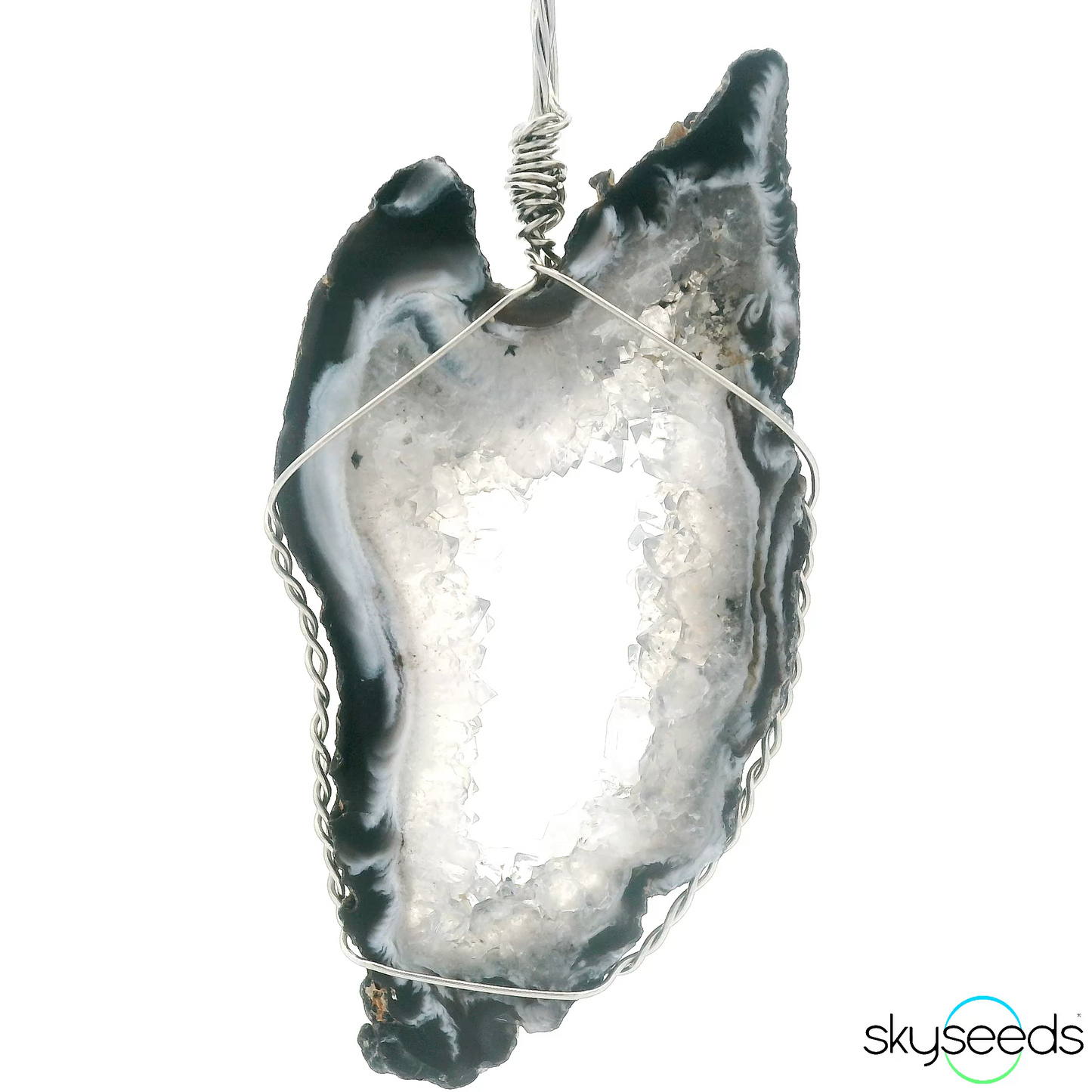 
                  
                    Druzy Agate Pendant
                  
                