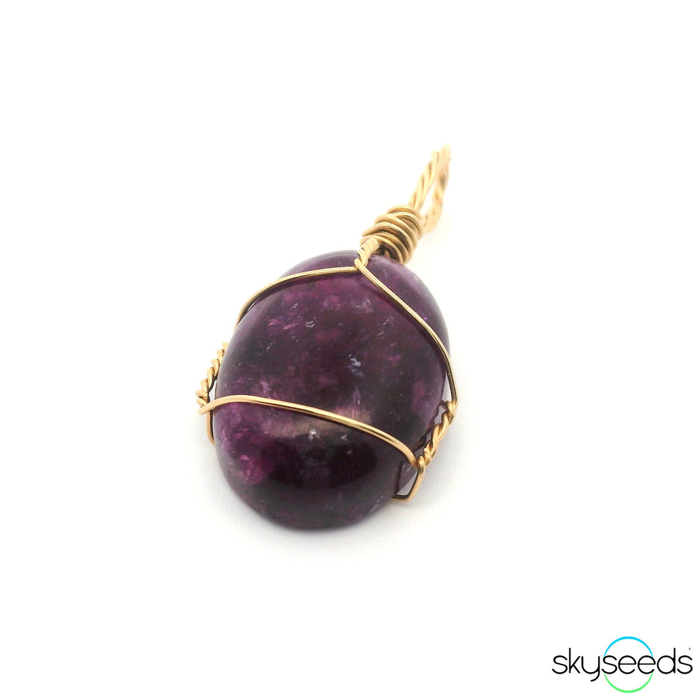 Lepidolite Pendant