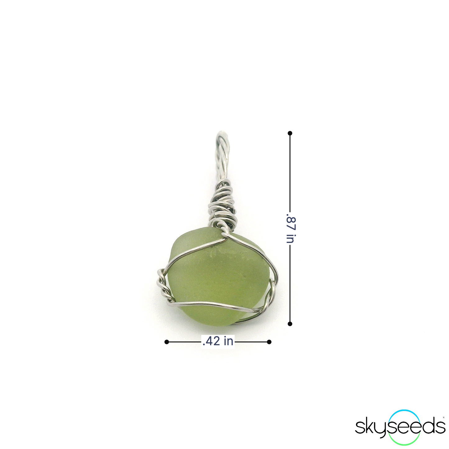 
                  
                    Italian Sea Glass Pendant
                  
                