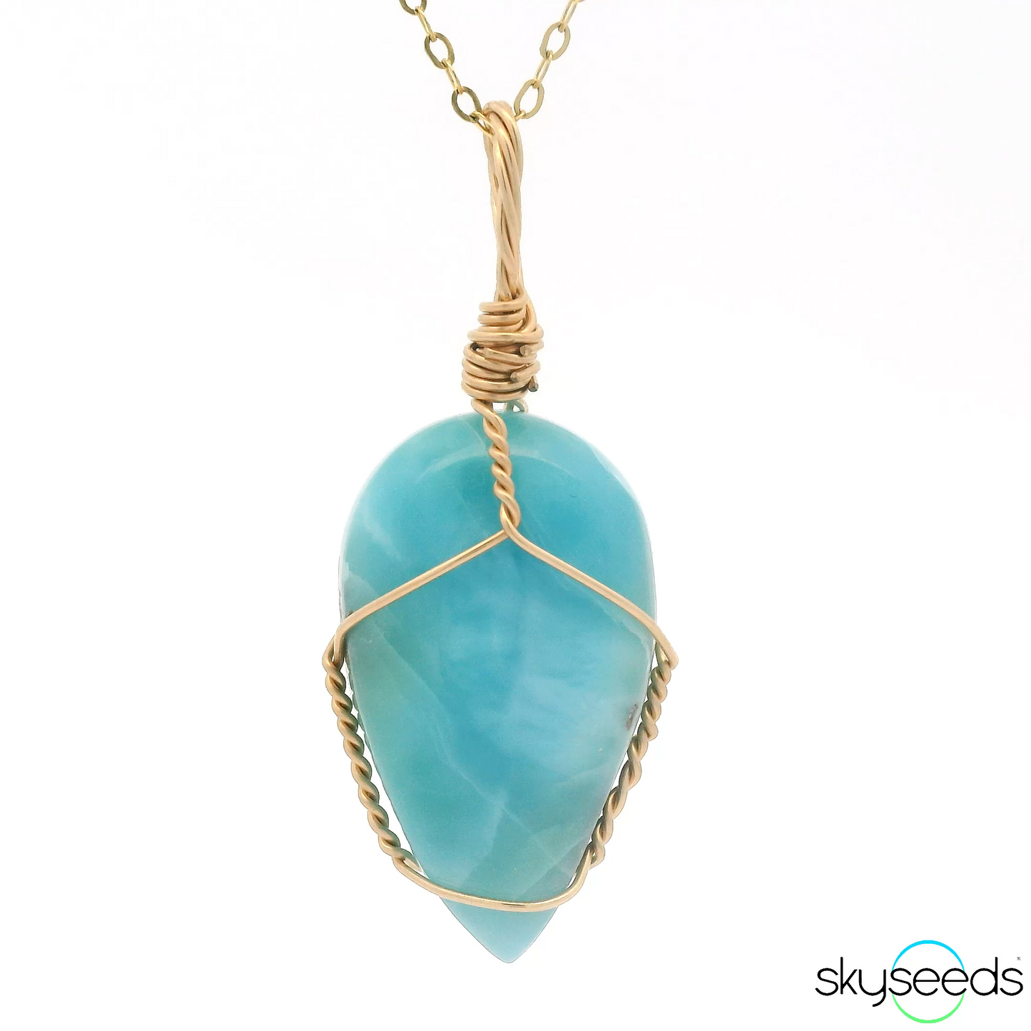 
                  
                    Larimar Pendant
                  
                