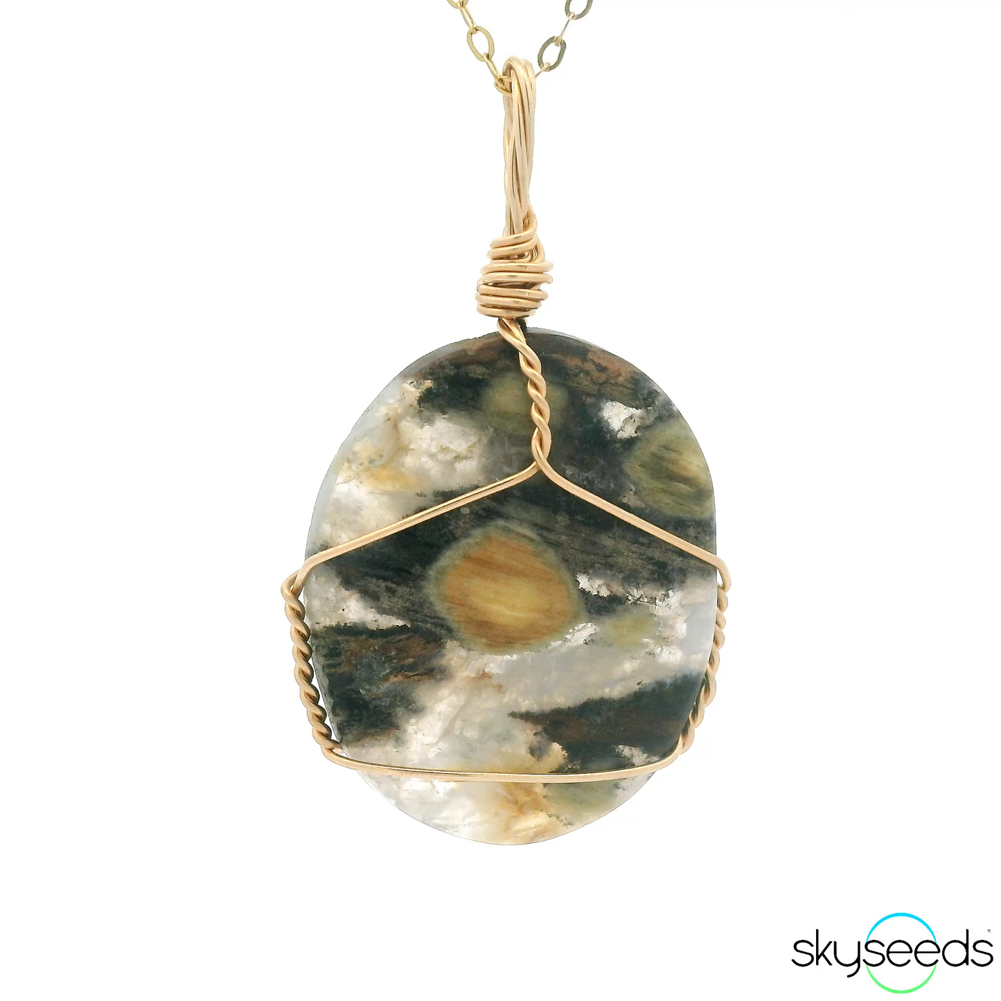 
                  
                    Ocean Jasper Pendant
                  
                