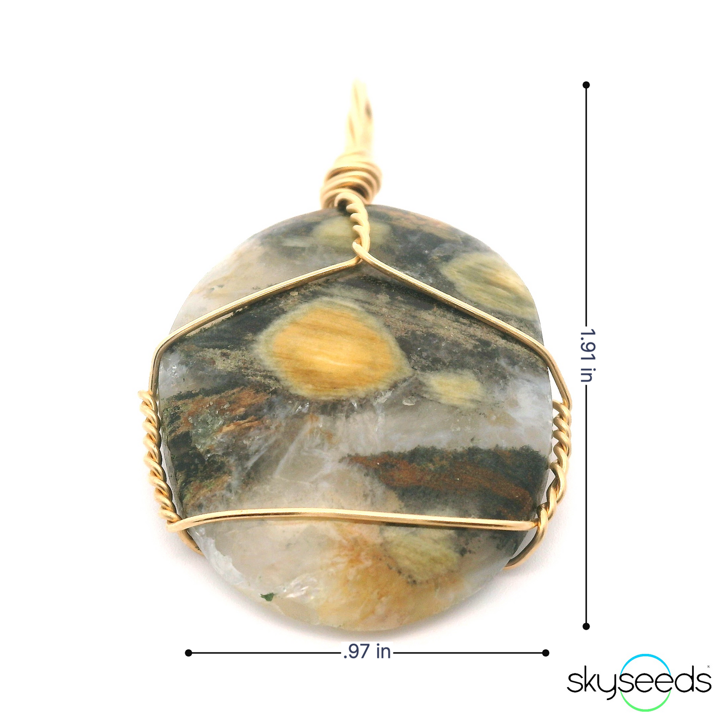 
                  
                    Ocean Jasper Pendant
                  
                